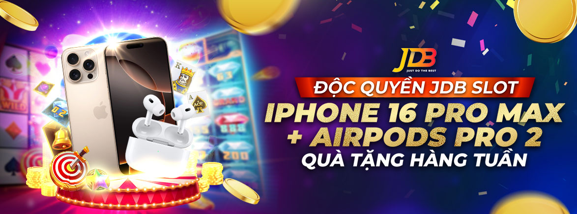 Quà tặng đặc biệt hàng tuần của JDB